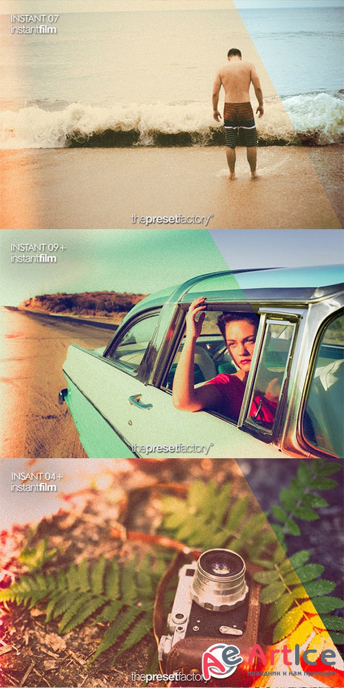 Instant Film PRO - Lightroom Presets - Creativemarket 554581