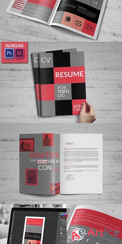 Creative Resume Booklet