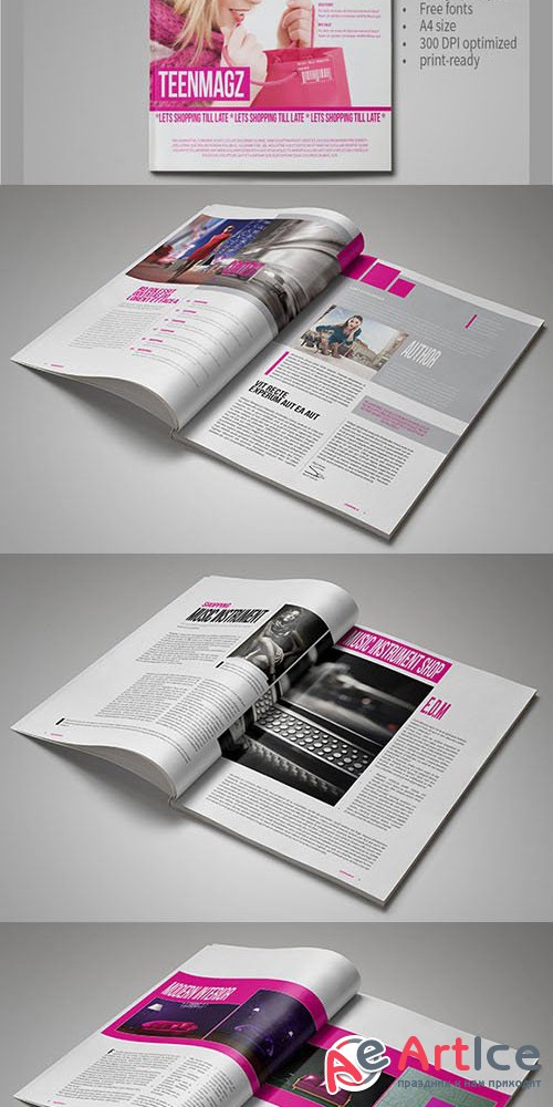 InDesign Magazine Template