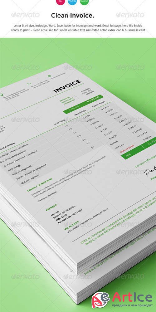 Clean Invoice 817870