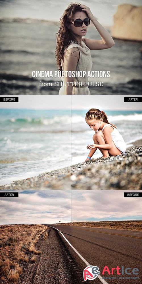 Cinema Photoshop Actions