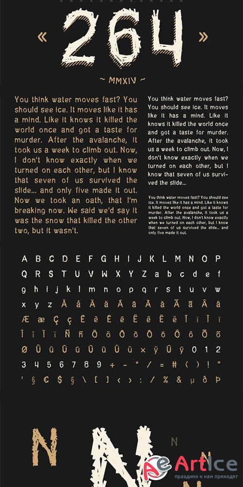 SuperNational 264 - font - Creativemarket 63704