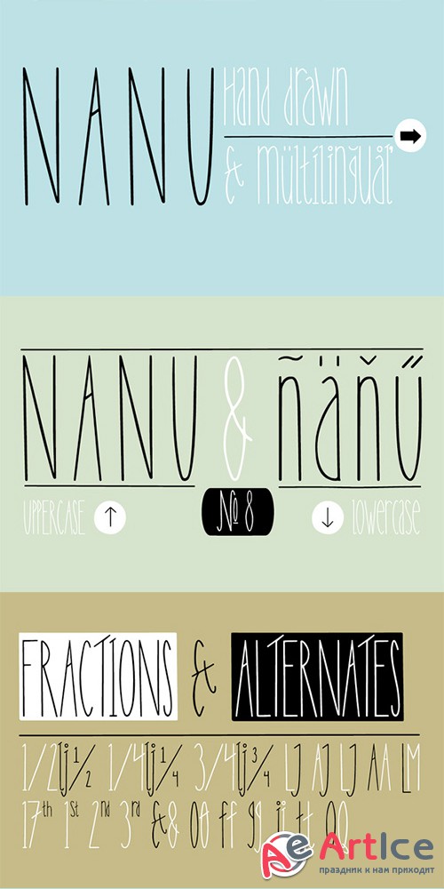 Nanu & Nanu Simple Ornaments - Creativemarket 3966