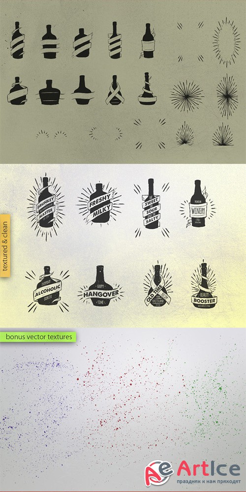 Bottler Design Kit - Creativemarket 21908