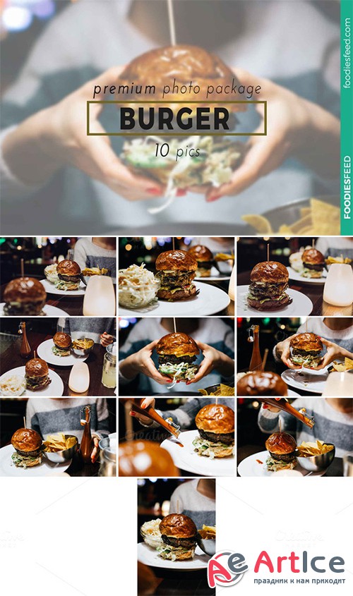 BURGER - 10 Premium Photos - Creativemarket 229966