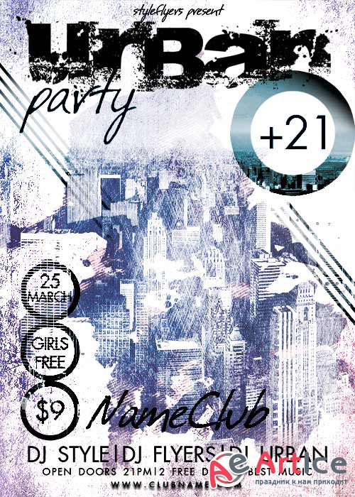 Urban Party Flyer Template