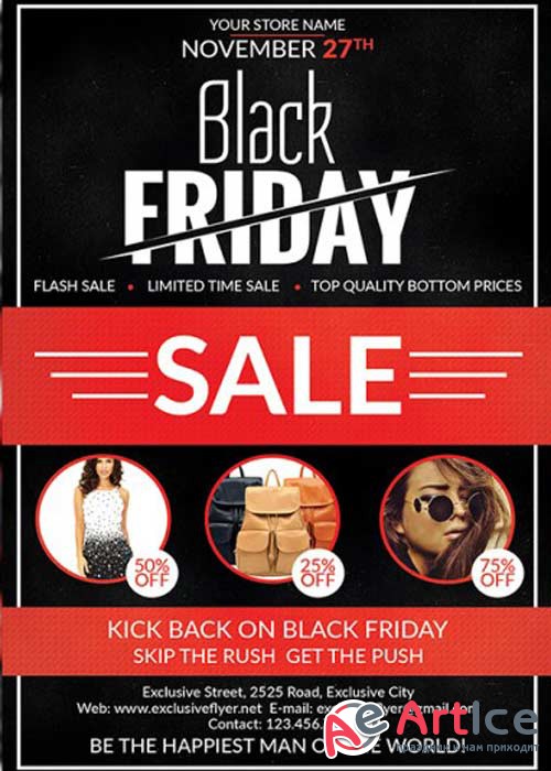 Black Friday V4 Premium Flyer Template