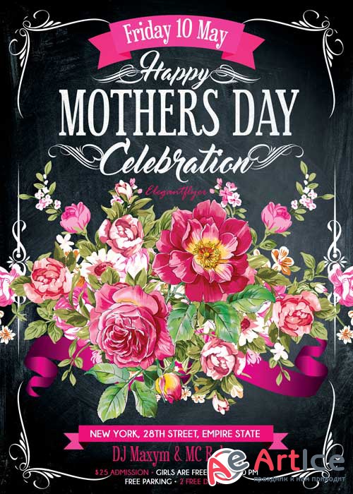 Mothers Day V6 PSD Flyer Template