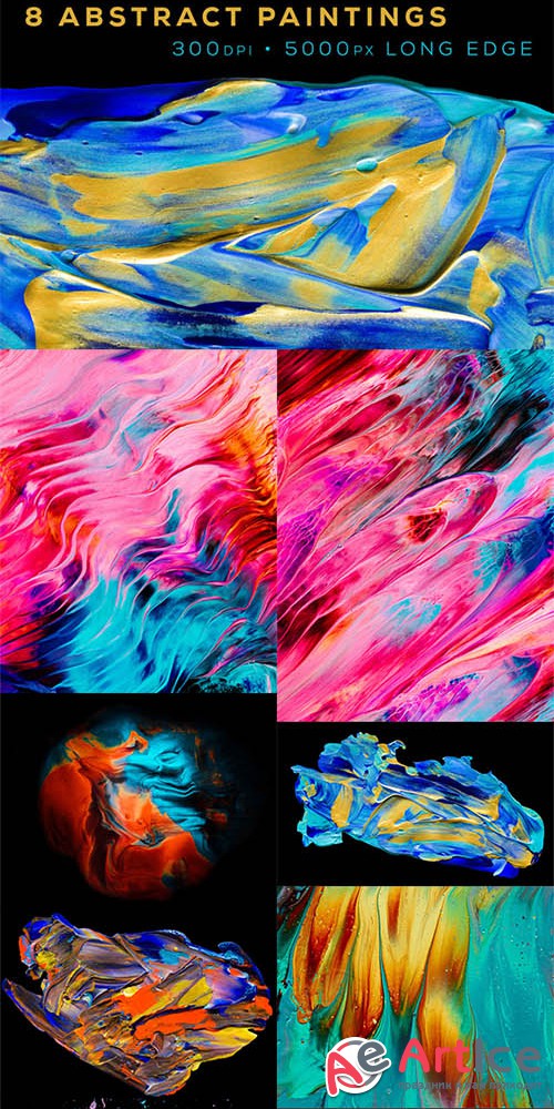 Abstract Paint, Vol 4 - Creativemarket 532984