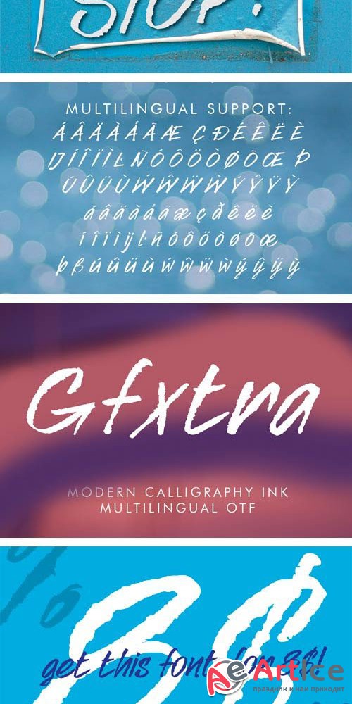 Inkje Italic Font - Creativemarket 593097