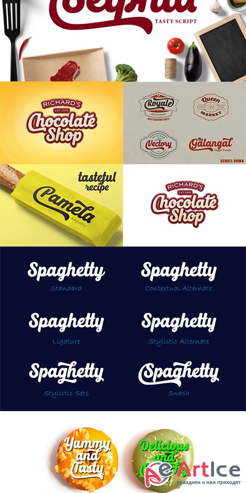 Selphia Script - Creativemarket 292272