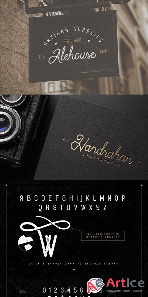 Alehouse Combo Font - Creativemarket 404946