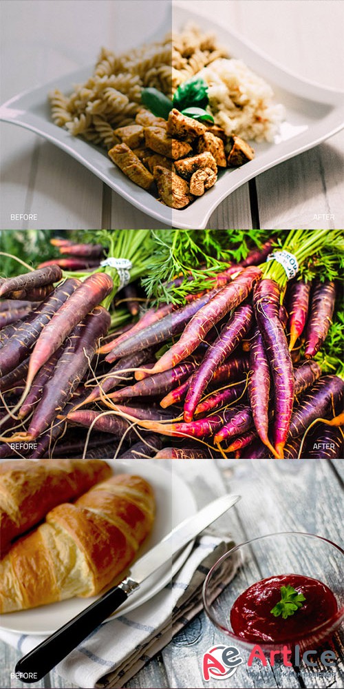 Bistrology Food Lightroom Presets - Creativemarket 522323