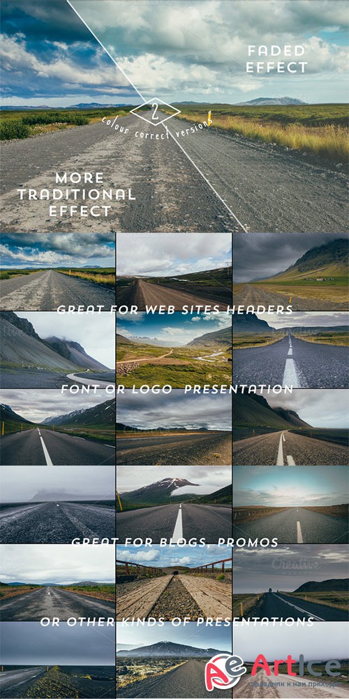 29 Icelandic Roads - Creativemarket 73972