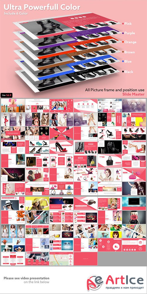 SHOPAHOLIC Simply Powerpoint Catalog - Creativemarket 219782