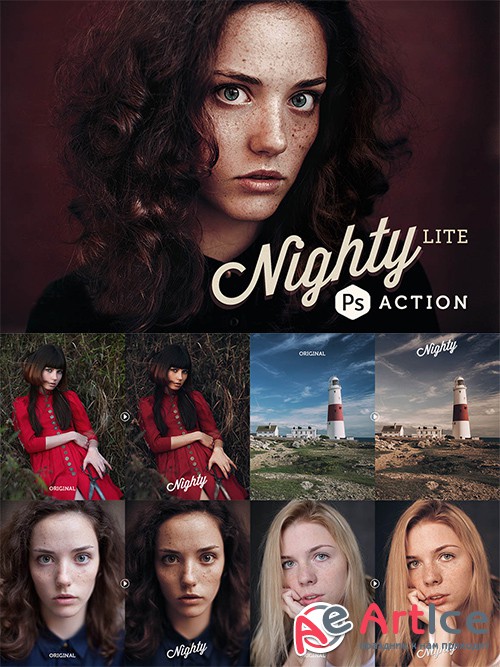 Nighty Lite Photoshop Actions