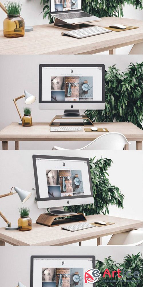 Workspace Mockup Set 5 - Creativemarket 707383