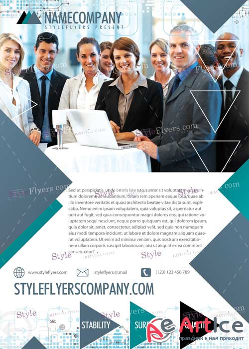 Corporate V2 PSD Flyer Template