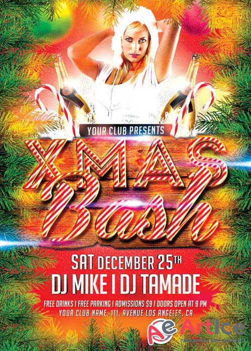 Xmas Bash V8 Flyer Template