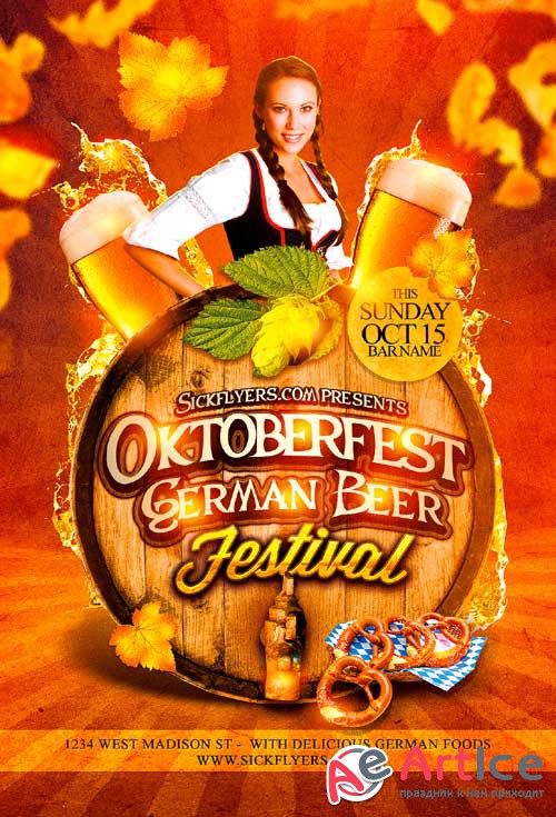 PSD   - Oktoberfest festival