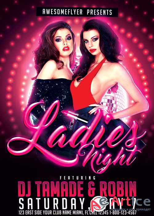 Ladies Night V17 Flyer Template