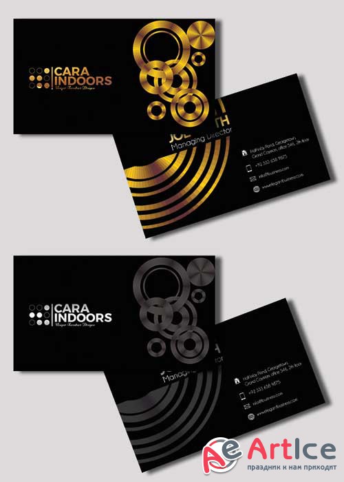 Business card V3 Premium PSD Template