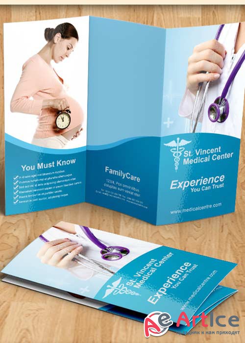 Medical Brochure PSD V2 Template