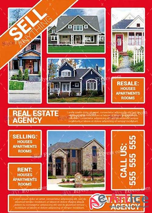 Real Estate PSD V11 Flyer Template