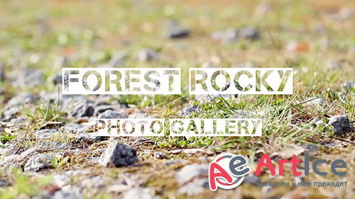 Forest Rocky Photo Gallery - Sony Vegas Template