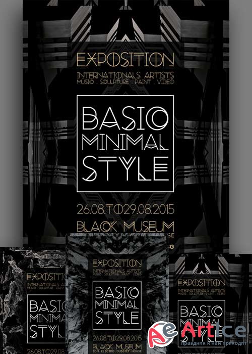 Basic Minimal Style V7 Flyer Template