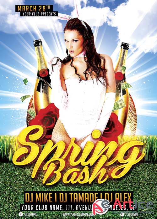 Spring Bash V11 Flyer Template