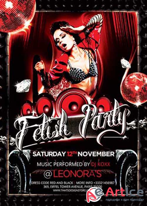 Fetish Party V11 Flyer Template