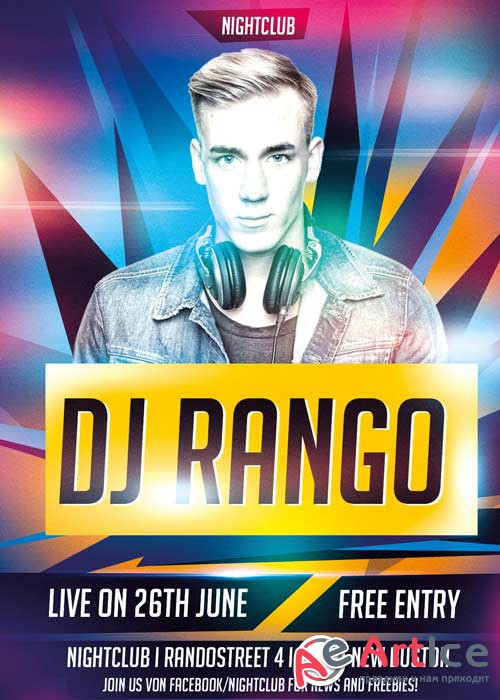 Dj Party V28 Flyer Template