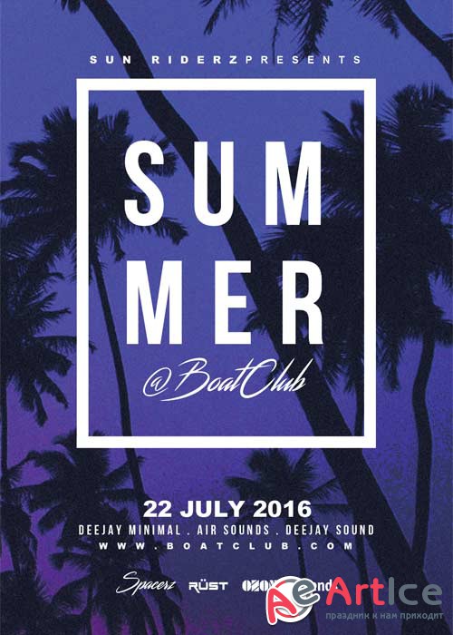 Summer V41 Flyer Template