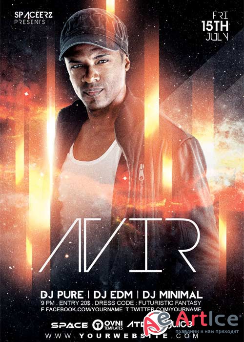 AVIR V11 Flyer Template