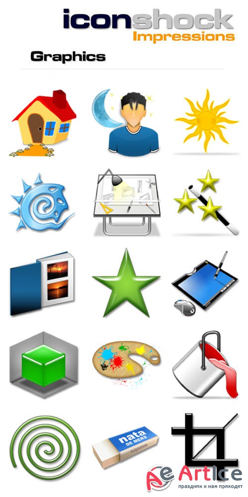 Impressions - graphics icons