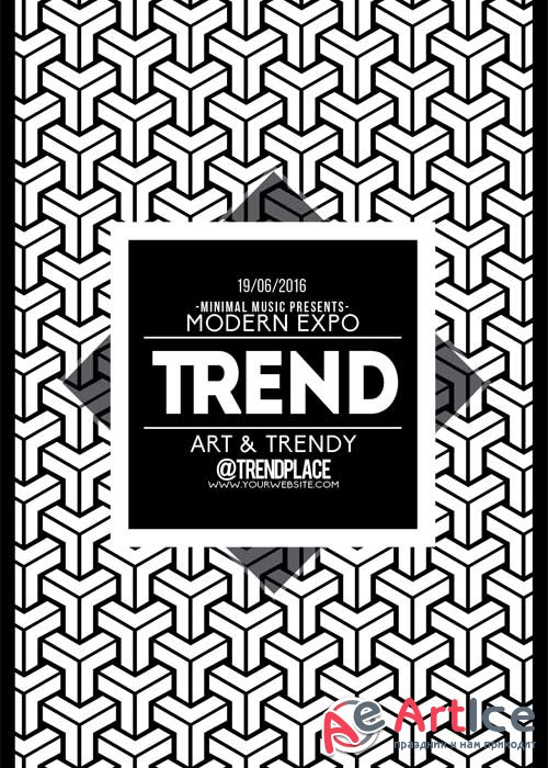 Geometric Trend V15 Flyer Template