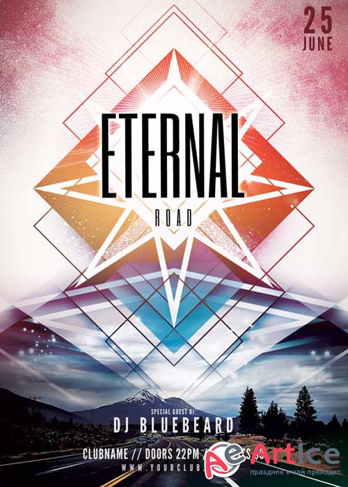 Eternal Road V14 Flyer Template