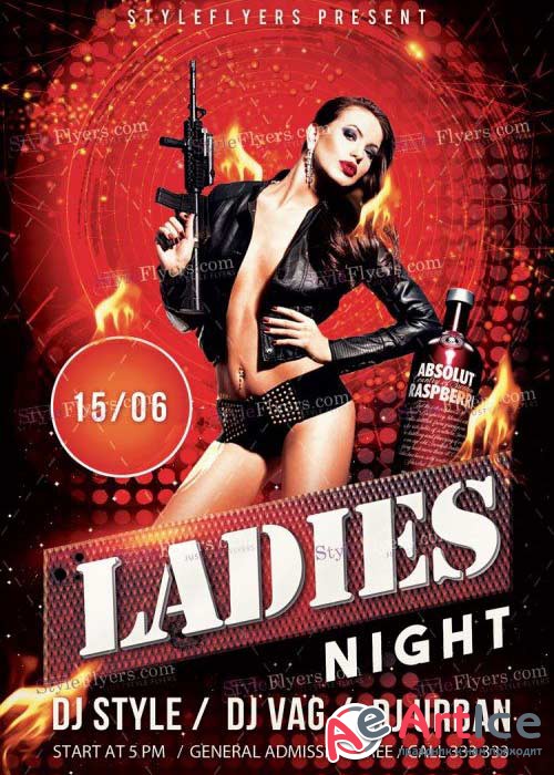 Ladies V20 PSD Premium Flyer Template