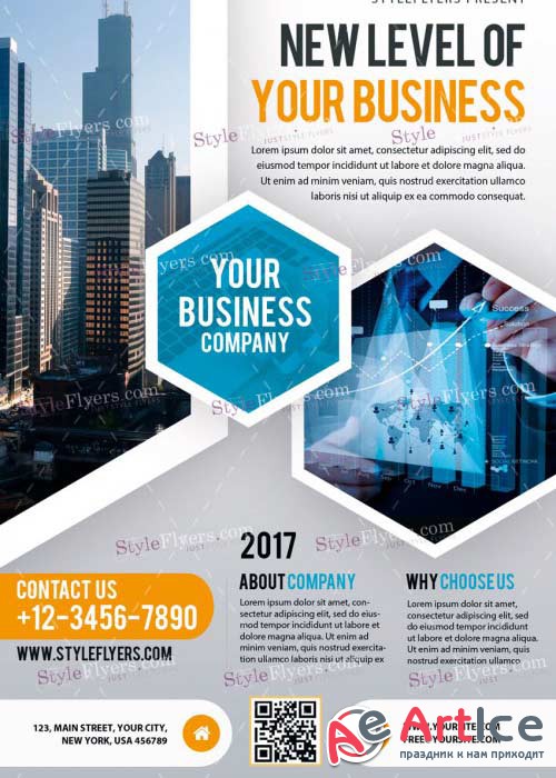 Business V29 PSD Flyer Template