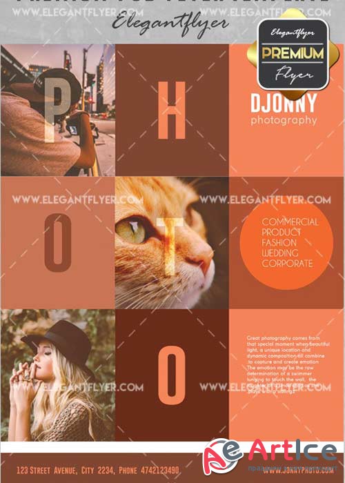 Photo V11 Flyer PSD Template + Facebook Cover