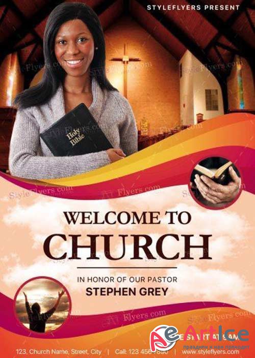 Church V28 PSD Flyer Template