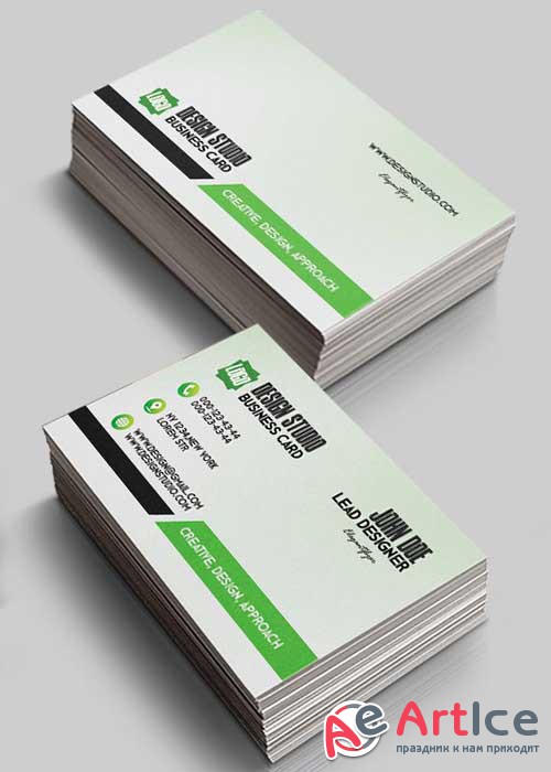 Design Studio V7 Premium Business Card Templates PSD