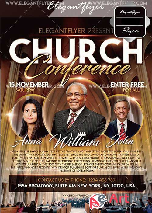 Church Conference V29 Flyer Template