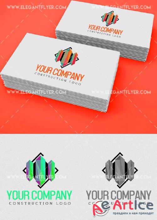 Construction Logotype V5 Premium Logo Template