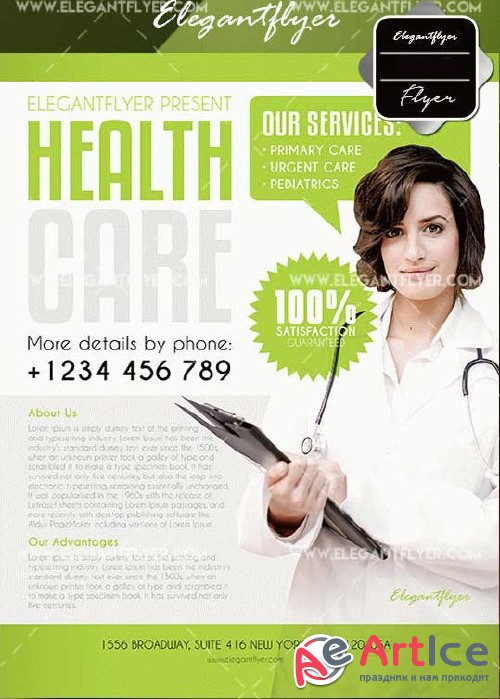 Health Care V17 Flyer Template