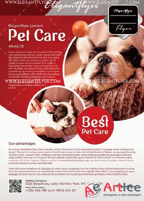 Pet Care V9 Flyer Template