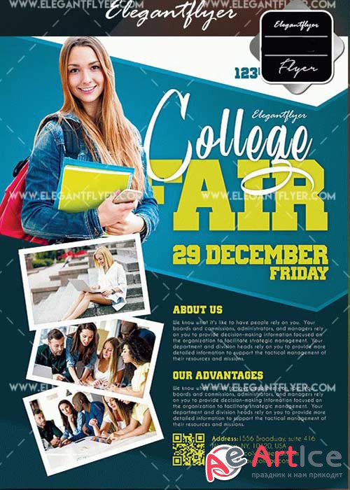 College Fair V1 Flyer Template