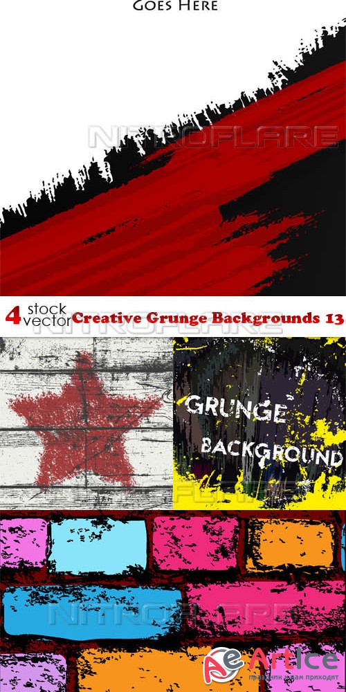 Vectors - Creative Grunge Backgrounds 13