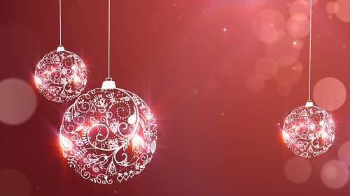 Christmas ornament background